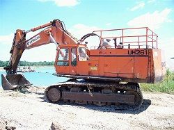 Запчасти для гусеничного экскаватора Hitachi UH261BH