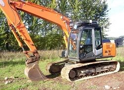 Запчасти для гусеничного экскаватора Hitachi ZX130LCN-3