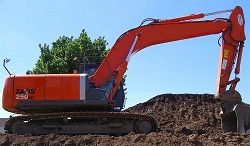 Запчасти для гусеничного экскаватора Hitachi ZX250LC