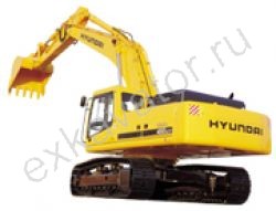 Запчасти для гусеничного экскаватора Hyundai R 450LC-7