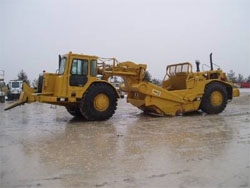 Ремонт скрепера Caterpillar 627E