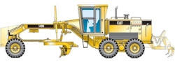 Запчасти для грейдера (автогрейдера) Caterpillar 143H Global