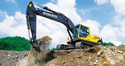 Запчасти для гусеничного экскаватора Volvo EC240B Prime