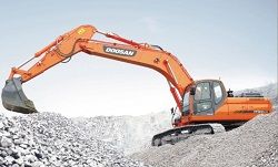 Запчасти для гусеничного экскаватора Doosan DX300LCA