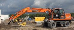 Ремонт колесного экскаватора Doosan DX160W