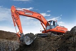 Запчасти для гусеничного экскаватора Doosan DX380LC-3