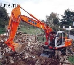 Запчасти для колесного экскаватора Hitachi EX165W