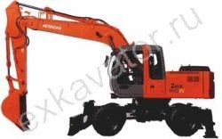 Запчасти для колесного экскаватора Hitachi ZX160LC