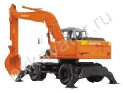 Запчасти для колесного экскаватора Hitachi ZX180W