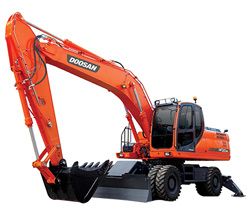 Ремонт колесного экскаватора Doosan DX210WA