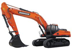 Запчасти для гусеничного экскаватора Doosan DX480LCA-HD