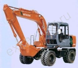 Запчасти для колесного экскаватора Hitachi EX100WD