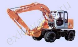 Запчасти для колесного экскаватора Hitachi EX125WD