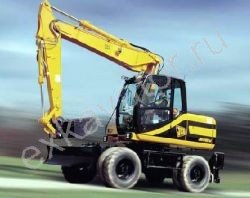 Ремонт колесного экскаватора JCB JS 145W