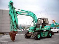 Ремонт колесного экскаватора Kobelco SK100W