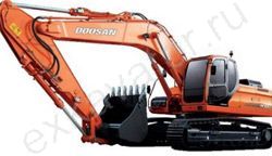 Запчасти для гусеничного экскаватора Doosan DX300LC