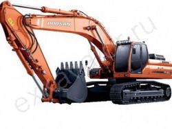 Запчасти для гусеничного экскаватора Doosan DX420LC