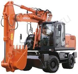 Запчасти для колесного экскаватора Hitachi ZX210W-3