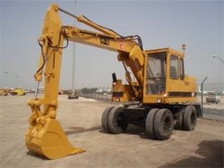 Ремонт колесного экскаватора Caterpillar 206B FT