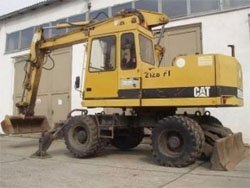 Ремонт колесного экскаватора Caterpillar 212B FT