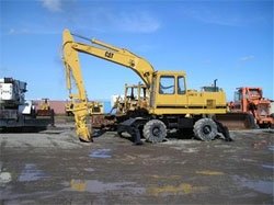 Ремонт колесного экскаватора Caterpillar 214B