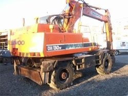 Ремонт колесного экскаватора Daewoo DH130W