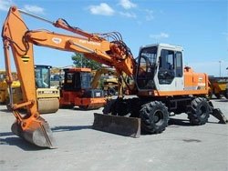 Запчасти для колесного экскаватора Hitachi FH150WT