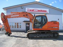 Запчасти для гусеничного экскаватора Doosan / Daewoo DX180LC