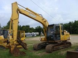 Запчасти для гусеничного экскаватора John Deere 120 LC