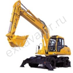 Запчасти для колесного экскаватора Hyundai R170W-3