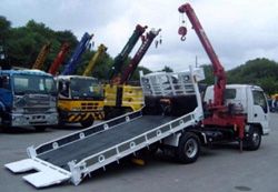 Ремонт эвакуатора Isuzu NPR-75LL (сдвиж. платф. и КМУ)