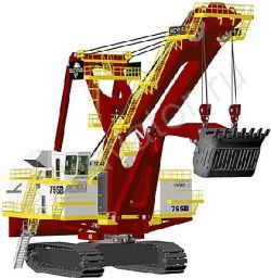 Запчасти для BUCYRUS 795 B