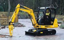 Каталог запчастей для мини-экскаватора (гусеничный) JCB 803 Plus