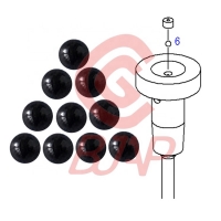 Ремкомплект форсунки common rail керамический шар F00VC05006 f 00v c05 006