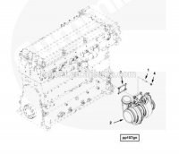 OEM / высокая копия Cummins ISX QSX X15 Турбокомпрессор с турбонаддувом 3104395 3104765 4955240