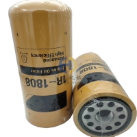 Подлинный масляный фильтр двигателя экскаватора 1R - 1808, используемый для CAT / Caterpillar