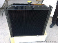 радиатор lw520f с двигателем weichai