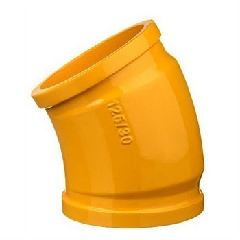 Колено напорной трубы SK125/5,5×30° 321S,258935008