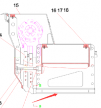 SANY A810310010180 Выравнивающая плита 0,25 м