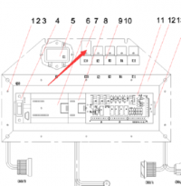 SANY B240700000134 Реле вспышки