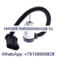 12 В стоп-соленоид 7000769 1J710-60011 для двигателя Kubota V2607 Bobcat Loader S160 S185 S205 S450 S510 S530 S550 S570 S590 S630 S650 T180 T190 T550 T590 T630 T650