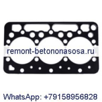 Прокладка головки блока цилиндров 6670354 для двигателя Kubota D722 Bobcat 316 319 320 321 322 323 E14 E16 2200