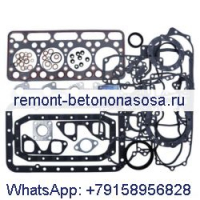 Комплект прокладок для капитального ремонта двигателя Kubota V1702 V1702B KH90 Bobcat 743 733 Экскаватор