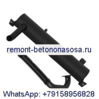 Глушитель выхлопа 7100840 для Bobcat S130 S150 S160 S175 S185 T140 751 753 763 773 7753 с трубой 6701151