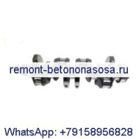 Коленчатый вал 6680734 для мини-погрузчика Bobcat V417 T2250 A300 S220 S250 S300 T250 T300 Kubota V3300DIT Engine
