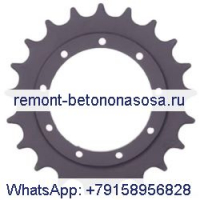 Резиновая гусеничная звездочка 6811940 для мини-экскаватора Bobcat 231 325 328 331 334, 9 отверстий, 21 зубец