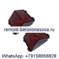 2 шт. задний пластиковый корпус заднего фонаря 6704362 для мини-погрузчика Bobcat 653 751 753