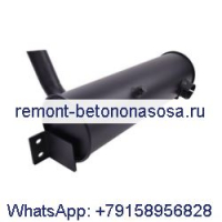 Глушитель выхлопа 7181055 для двигателя Kubota V2403 Bobcat Loader S530 S510