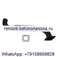 Комплект выхлопной трубы с прокладкой 7130725 6727753 для погрузчика Bobcat S160 S185 S205 T180 T190