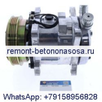 Компрессор кондиционера Seltec TM-15 HD 87649991 для погрузчика CASE 420 430 435 440 445 450 465
